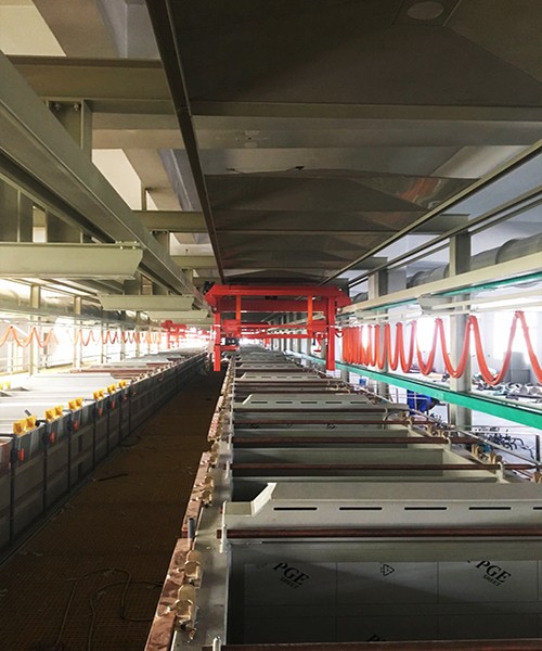 生產(chǎn)線安裝現(xiàn)場(chǎng)